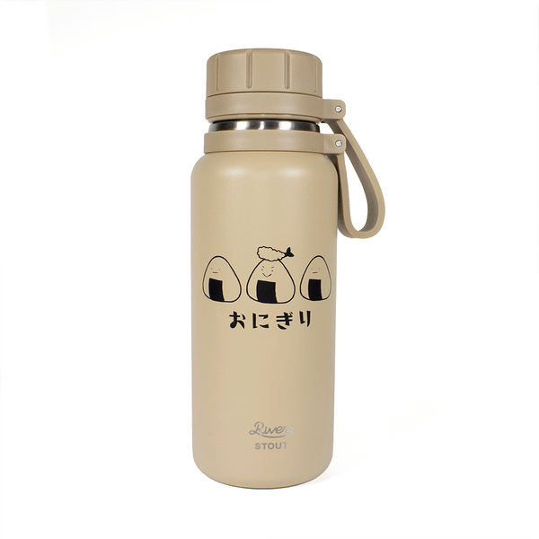 3つのおにぎり(ベージュ)/スタウト2