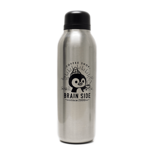 ペンギンカフェ/水筒(シルバー)