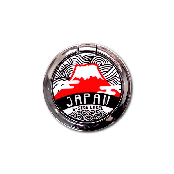 B-SIDE LABEL × iFace Finger Ring Holder フラットタイプ / 赤富士JAPAN /フラットリング