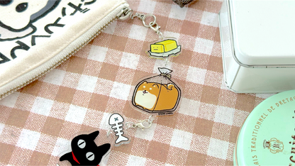 食パンアニマルとバター/ゆらゆらチャーム