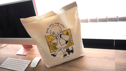 デフォルメダイブ/トートバッグ