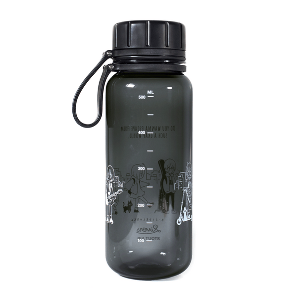 デフォ街/クリアボトル(ブラック)