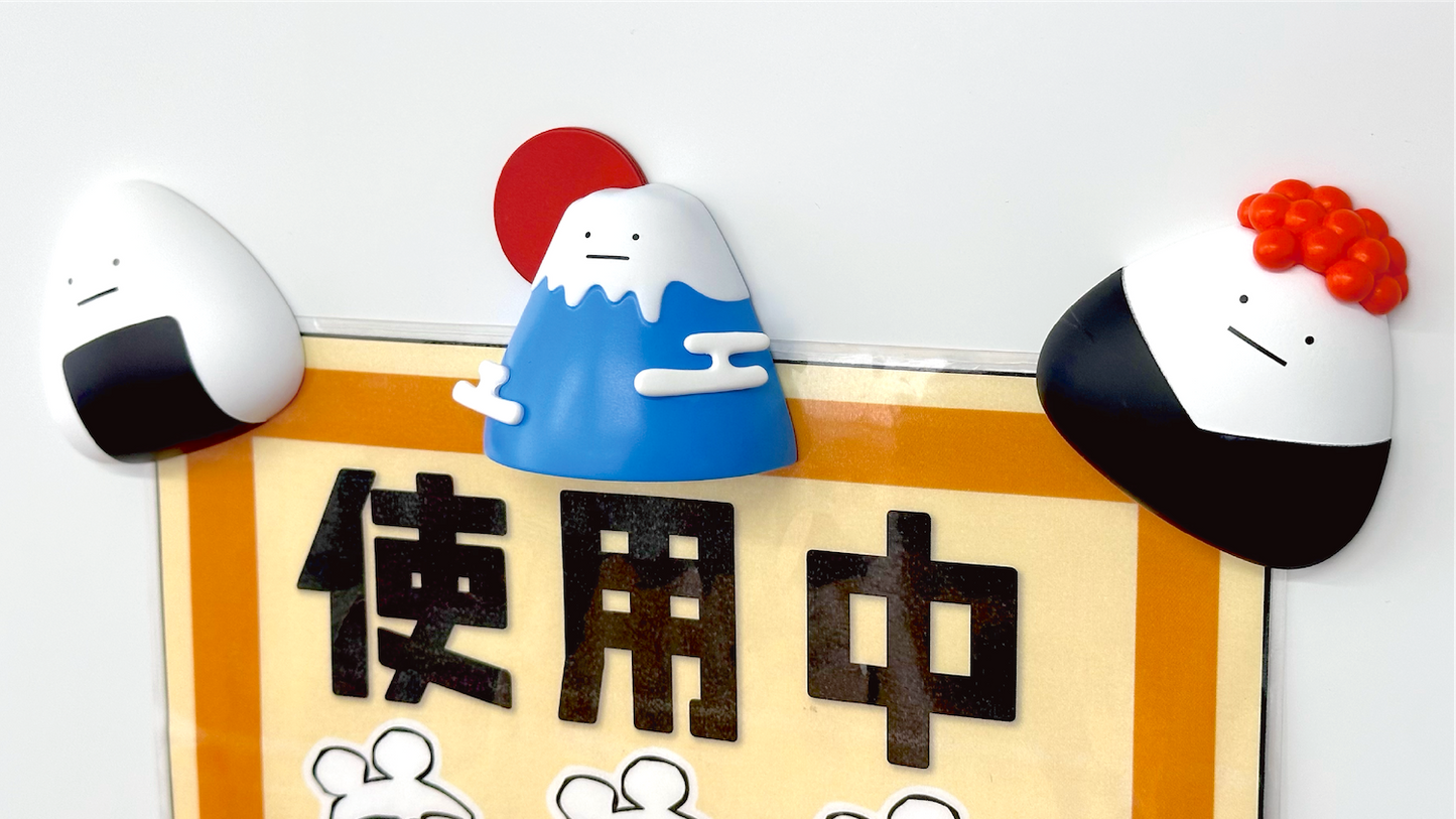 真顔富士山/フィギュアマグネット