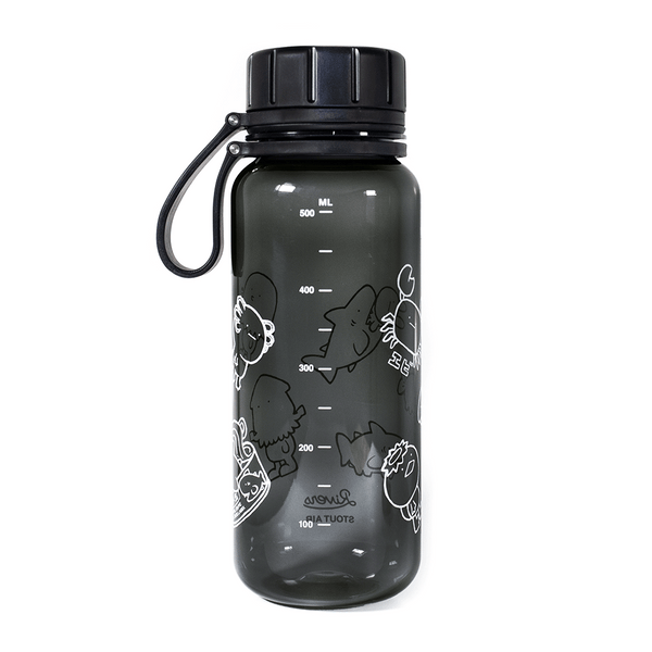 水辺の生き物？/クリアボトル (ブラック)