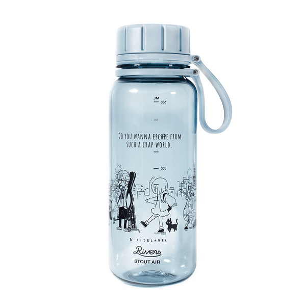 デフォ街/クリアボトル(ブルー)