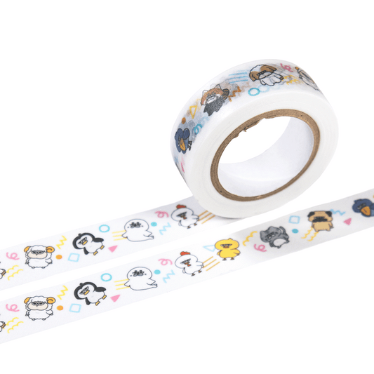 ジト目アニマル/マスキングテープ