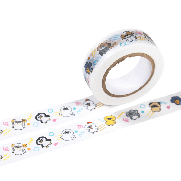 ジト目アニマル/マスキングテープ