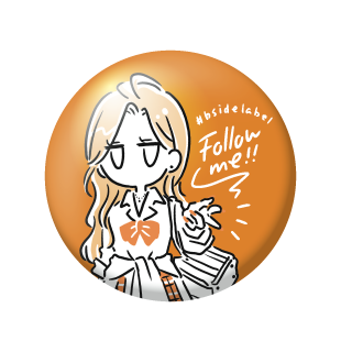 SALAD DAYSオレンジガール/小缶バッジ