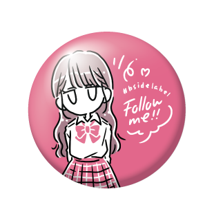 SALAD DAYSピンクガール/小缶バッジ