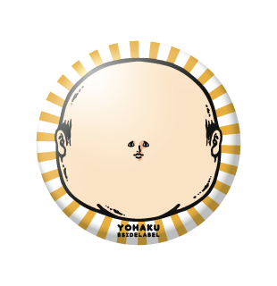 余白おじさん/小缶バッジ