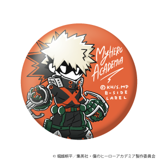 (ヒロアカ)デフォルメ爆豪 勝己/小缶バッジ