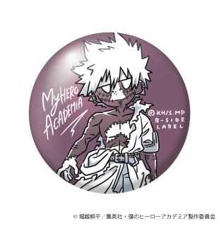 (ヒロアカ)デフォルメ荼毘/小缶バッジ