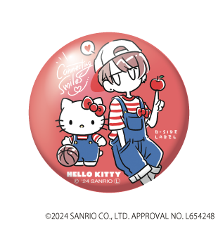 サンリオキャラクターズ)ハローキティ&プロミカ赤/小缶バッジ – B-SIDE