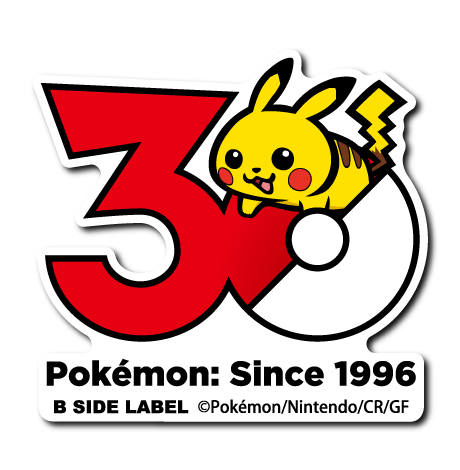 (ポケモン)ポケモン30周年ステッカー