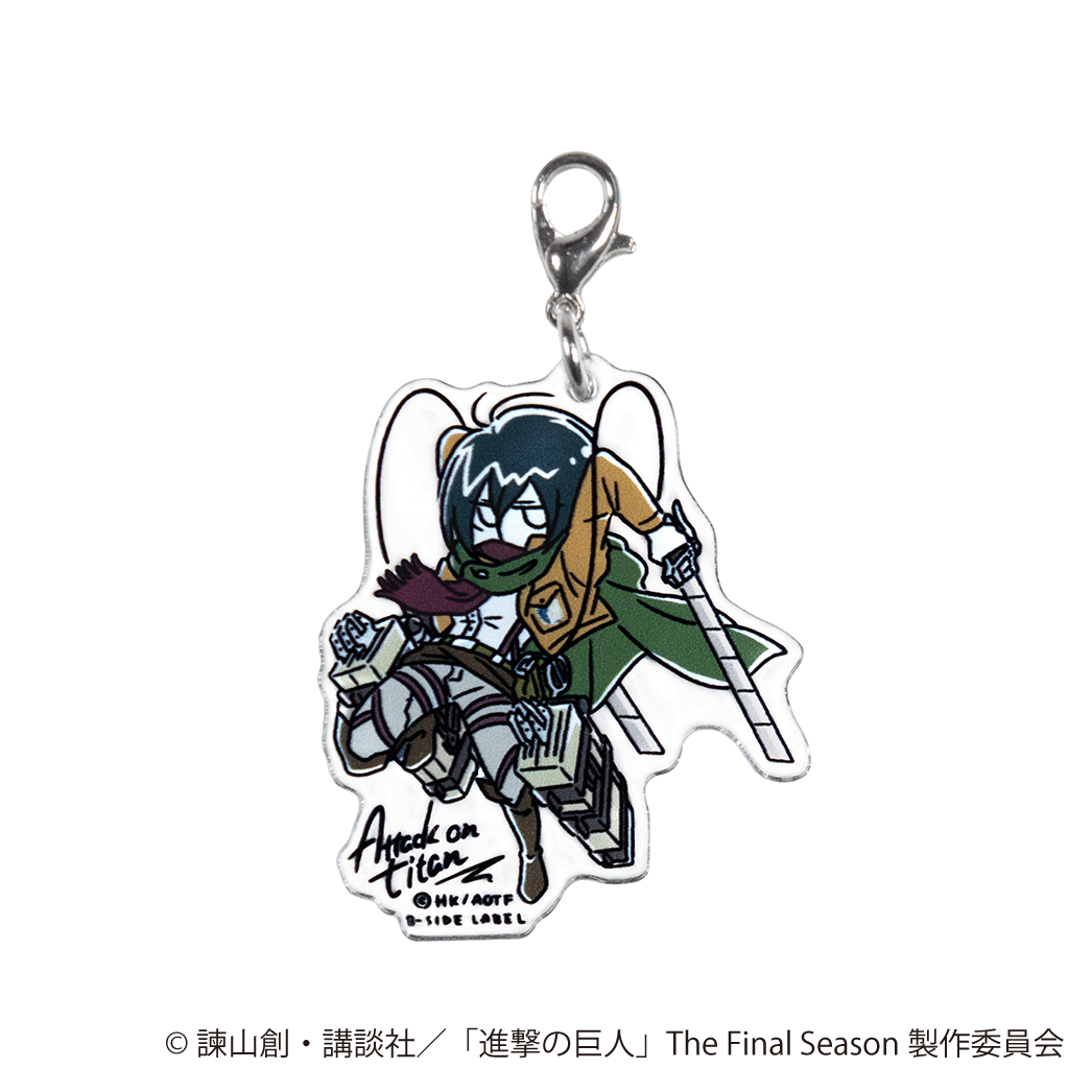 (進撃の巨人)デフォルメミカサ/チャーム