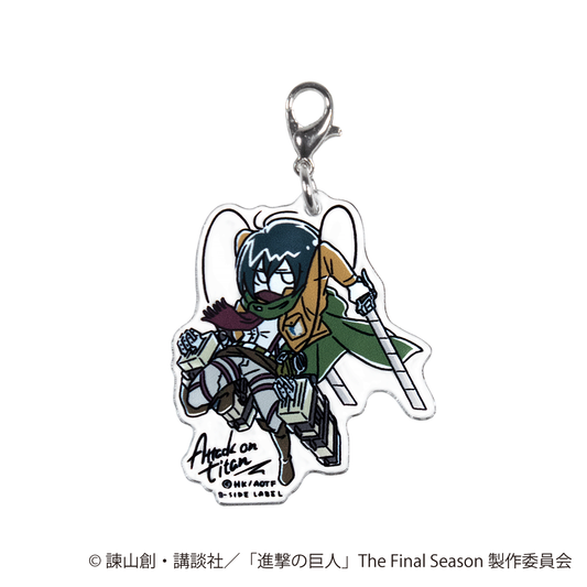 (進撃の巨人)デフォルメミカサ/チャーム