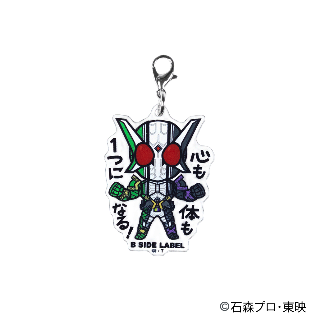 (仮面ライダーシリーズ)仮面ライダーW サイクロンジョーカーエクストリーム｢心も体も1つになる!｣/チャーム