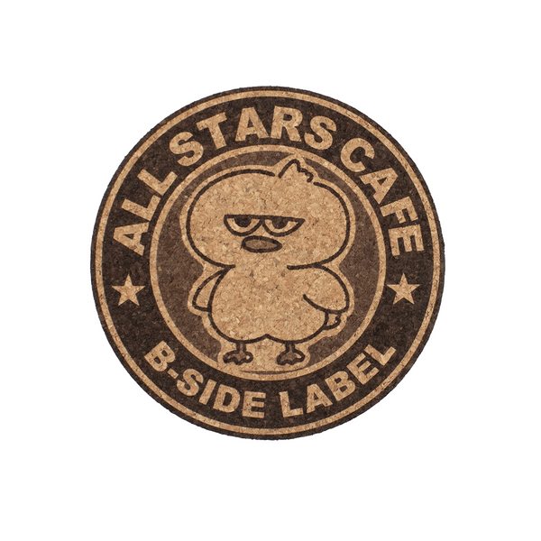 ジト目鳥ひよこ&にわとり/コースター