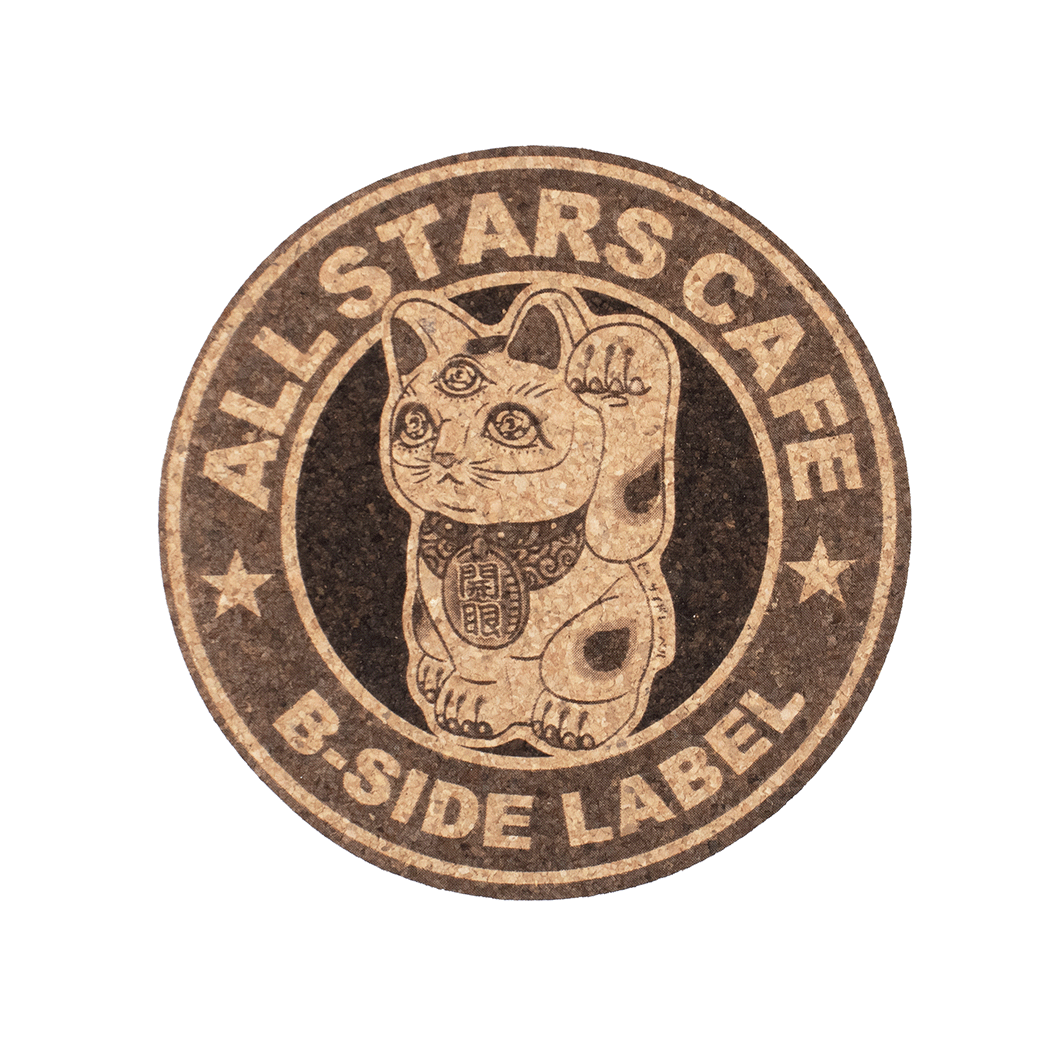 開眼ダルマ&開眼招き猫/コースター