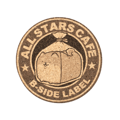 丸柴犬&食パンアニマル/コースター