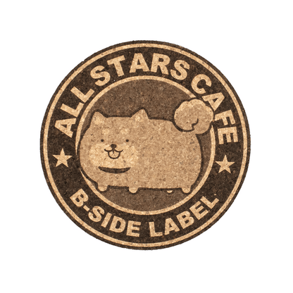 丸柴犬&食パンアニマル/コースター