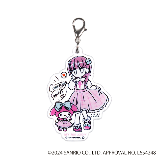サンリオキャラクターズ)マイメロディ&プロミカピンク/チャーム