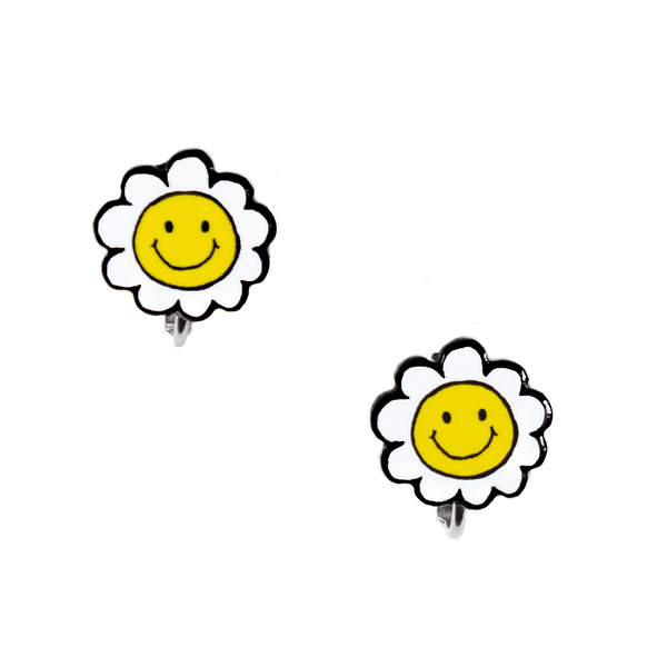スマイルフラワー/イヤリング2個セット