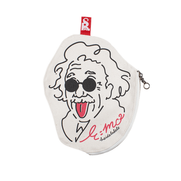 アインシュタイン/ファスナーポーチ