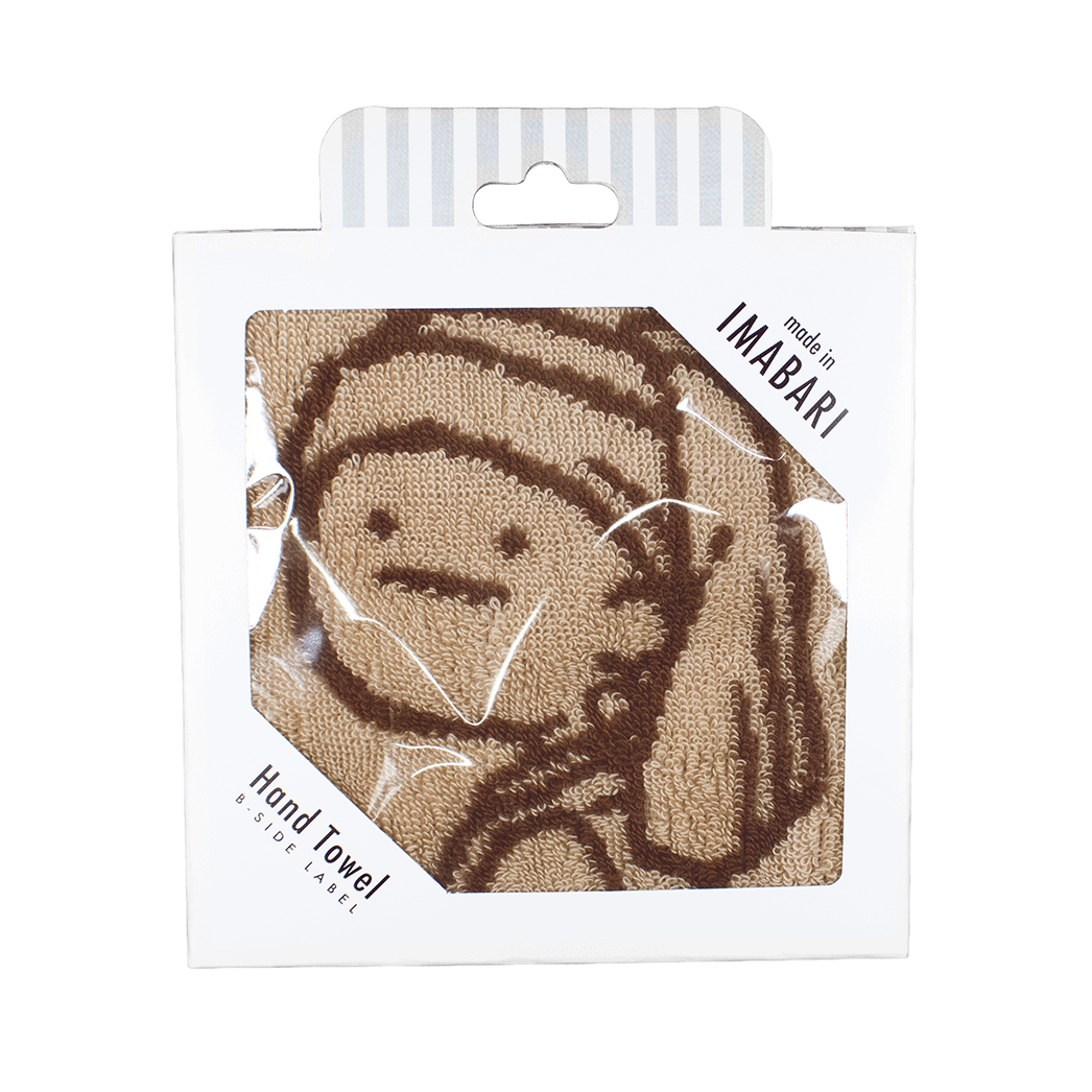 まがお名画/今治産ハンドタオル