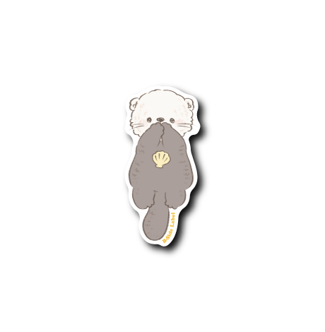 らっこちゃん(口隠し)