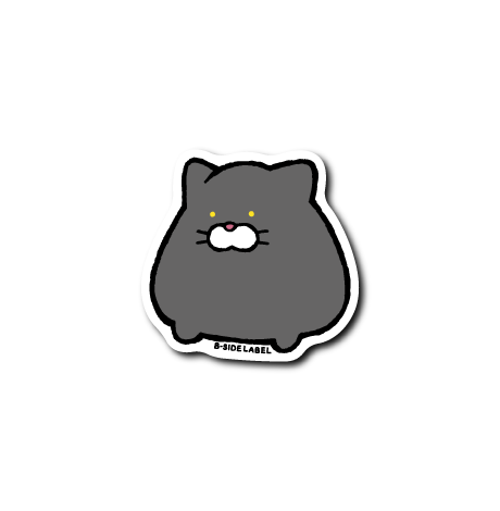 白黒ねこにぎり(黒猫)