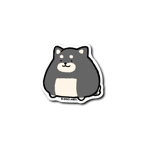 しば犬にぎり(黒)