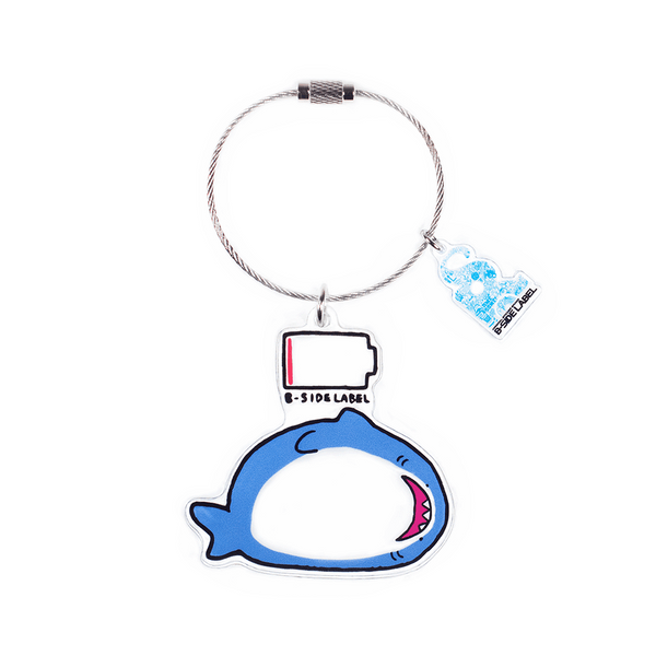 充電切れ海洋生物(サメ)/キーリング