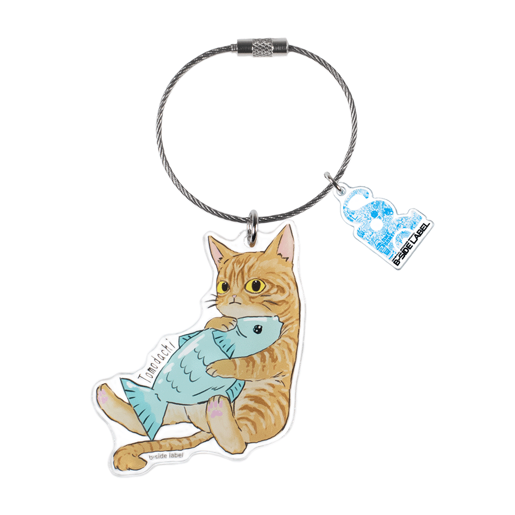 猫と友達の魚/キーリング