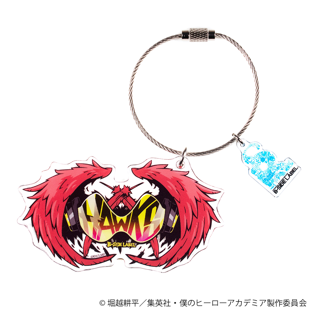 (ヒロアカ)ホークスロゴ/キーリング
