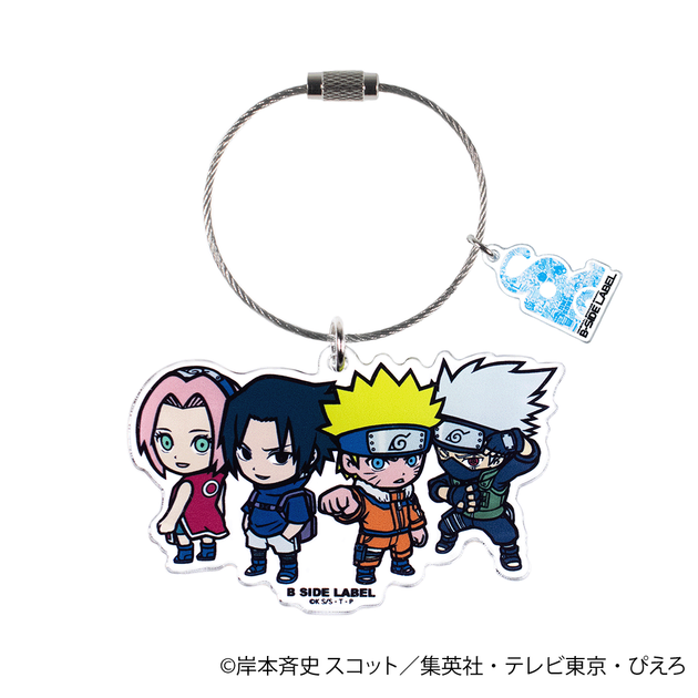 NARUTO)ナルト・サスケ・サクラ・カカシ/キーリング – B-SIDE LABEL