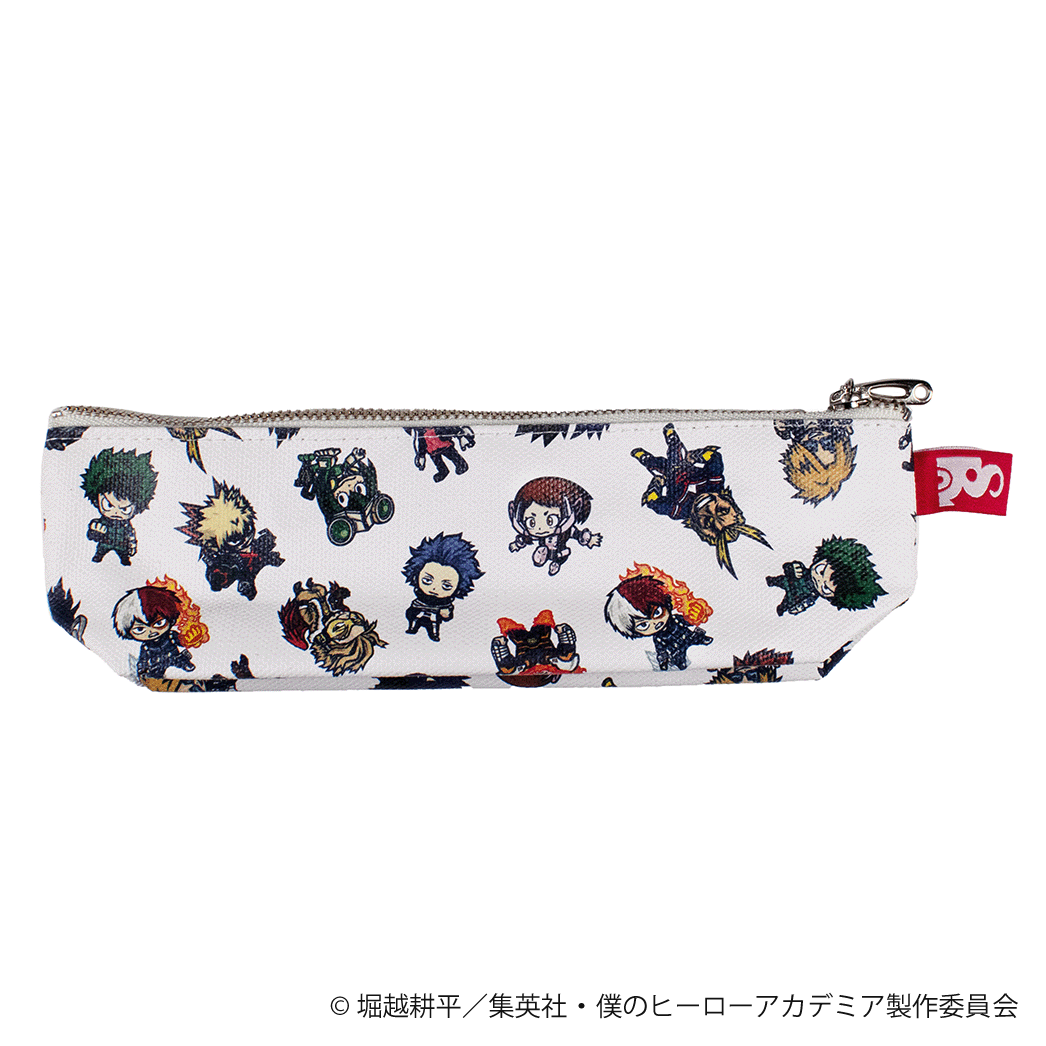 (ヒロアカ)ヒーロー集合/キャンバスペンケース