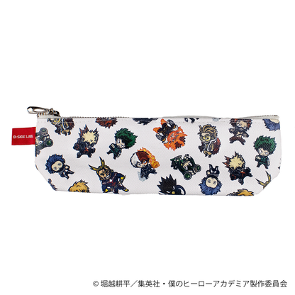 (ヒロアカ)ヒーロー集合/キャンバスペンケース