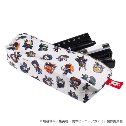 (ヒロアカ)ヒーロー集合/キャンバスペンケース