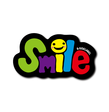 カラフルsmile(黒)