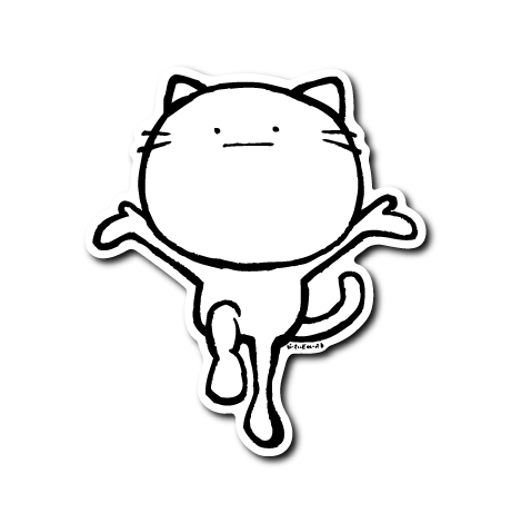 真顔ヨイショ(ネコ)