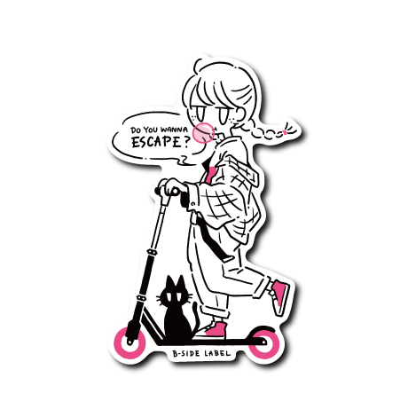 デフォESCAPEガール(ピンク)