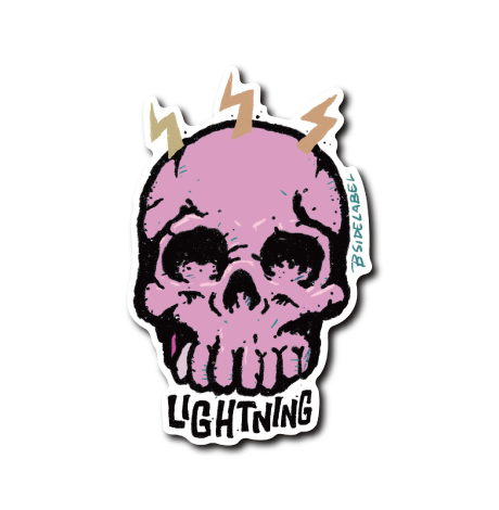 LIGHTNING SKULL(ピンク)