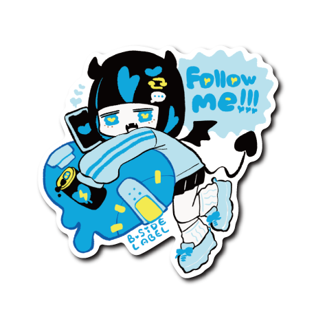 Follow me(青)