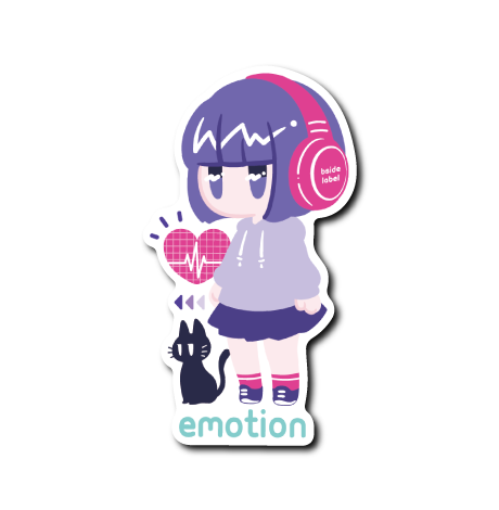 デフォemotion紫ガール