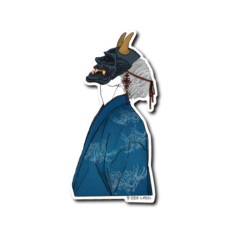 鬼面男子(黒面)