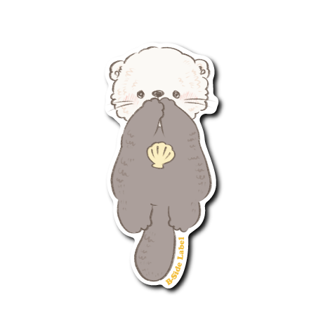 らっこちゃん(口隠し)