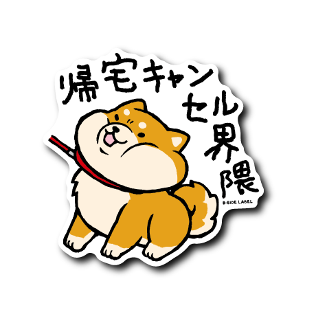 キャンセル界隈柴犬(帰宅)