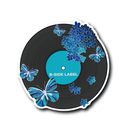 蝶とレコード – B-SIDE LABEL