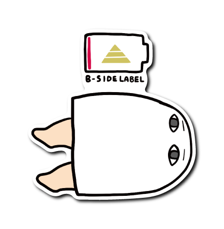 電池切れエジプト神(メジェド)